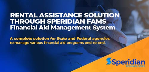 Rental Assistance solution  through Speridian FAMS