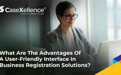 What are the advantages of a user-friendly interface in business registration solutions?